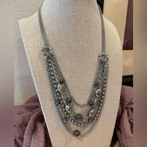 N108 New Multistrand Stainless Steel Necklace, will NEVER Tarnish